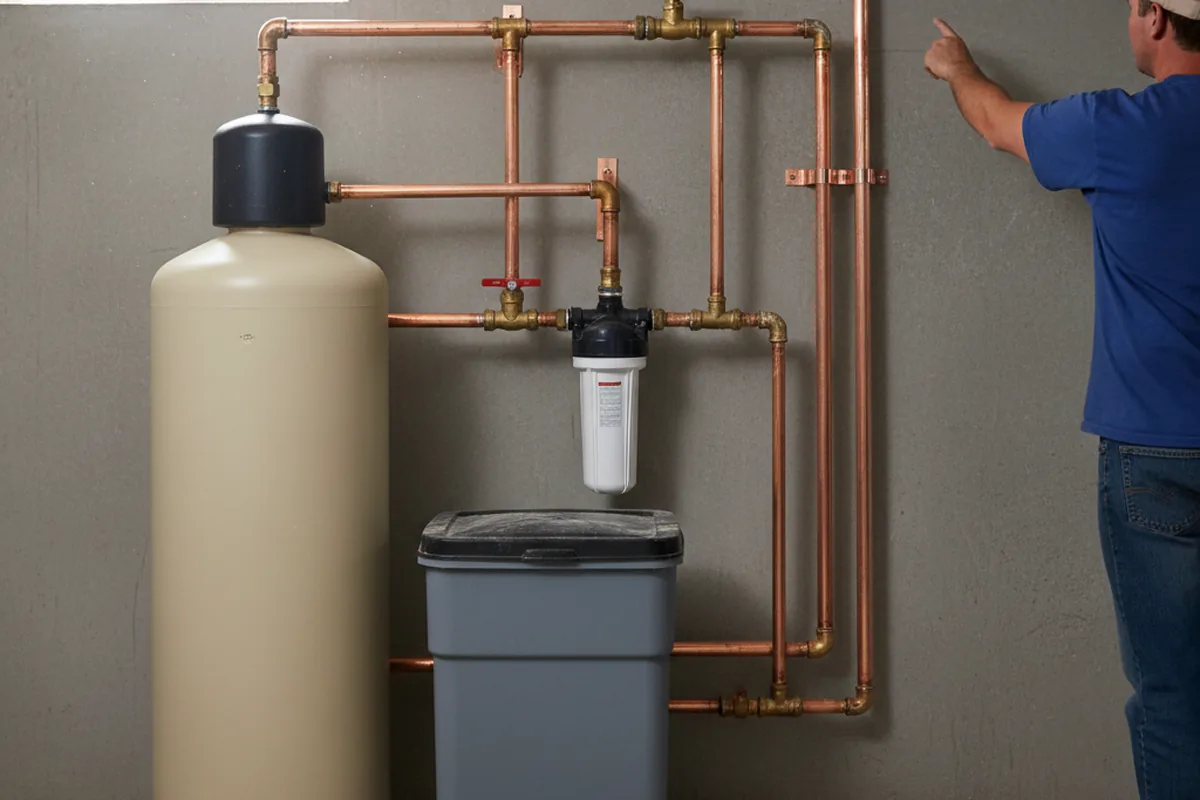 Whole-house water treatment system installed in Demorest
